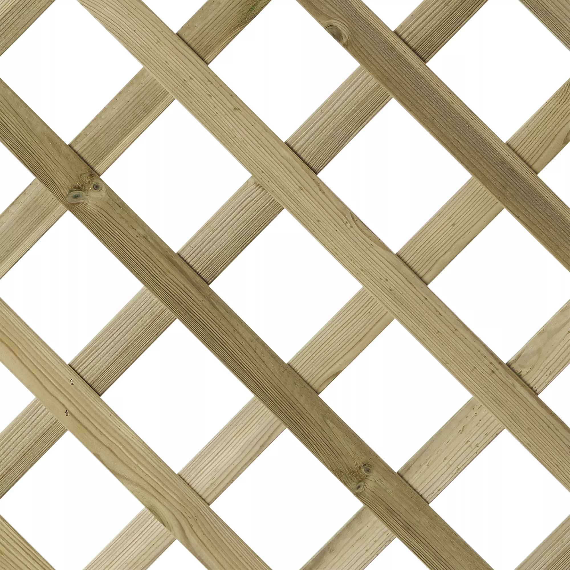 Arched Pine Trellis Panel (W)90cm X (H)180cm 2 Arched Pine Trellis Panel (W)90cm X (H)180cm - Image 2