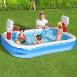 Bestway Bestway® Plain ABS Plastic & PVC Family Fun Pool (W) 1.68m X (L) 2.51m -Plant Garden World bestway bestway plain abs plastic pvc family fun pool w 1 68m x l 2 51m6942138914153 01i