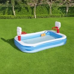 Bestway Bestway® Plain ABS Plastic & PVC Family Fun Pool (W) 1.68m X (L) 2.51m -Plant Garden World bestway bestway plain abs plastic pvc family fun pool w 1 68m x l 2 51m6942138914153 02i