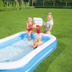 Bestway Bestway® Plain ABS Plastic & PVC Family Fun Pool (W) 1.68m X (L) 2.51m -Plant Garden World bestway bestway plain abs plastic pvc family fun pool w 1 68m x l 2 51m6942138914153 05c