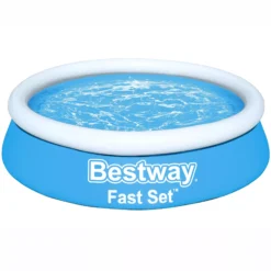 Bestway Fast Set™ Plain ABS Plastic & PVC Family Lounge Pool (W) 1.83m X (L) 1.83m