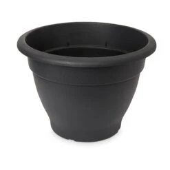 Blooma Florus Black Plastic Bell Plant Pot (Dia)55cm