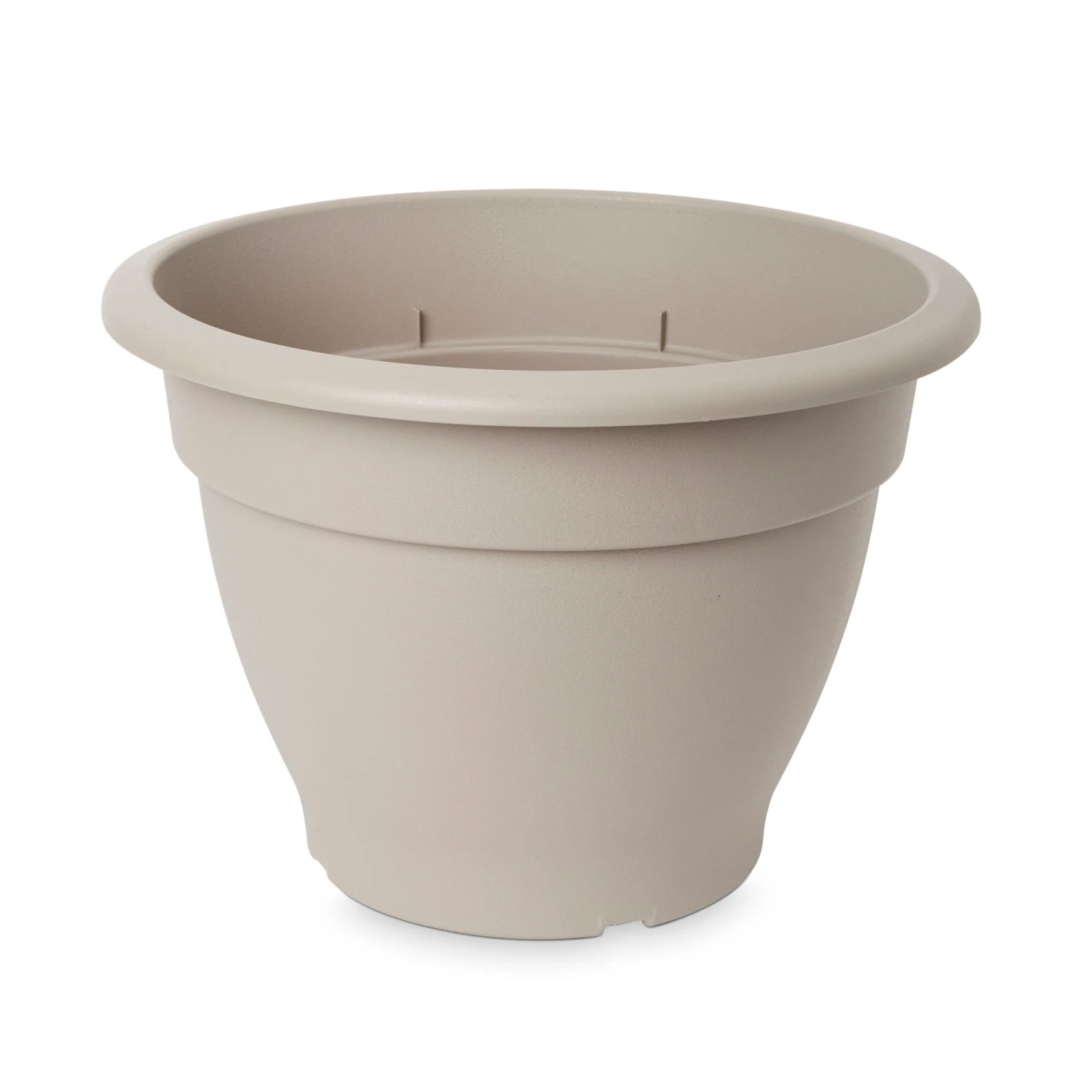 Blooma Florus Taupe Plastic Bell Plant Pot (Dia)55cm 1 Blooma Florus Taupe Plastic Bell Plant Pot (Dia)55cm