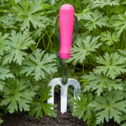 Burgon & Ball Pink Hand Fork -Plant Garden World burgon ball pink hand fork5019360013143 01i bq