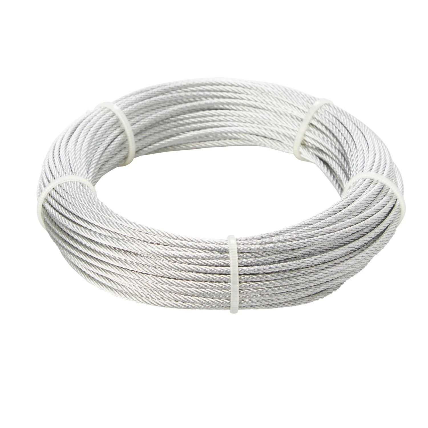 Diall Steel Cable, (L)20m (Dia)2mm 1 Diall Steel Cable, (L)20m (Dia)2mm