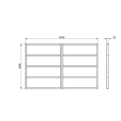 Forest 10x6 Timber Shed Base (L) 183cm X (W) 295cm -Plant Garden World forest 10x6 timber shed base l 183cm x w 295cm5013053182161 01t bq