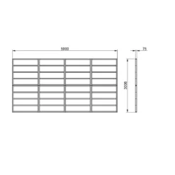 Forest 20x10 Timber Shed Base (L) 301cm X (W) 590cm 5 Forest 20x10 Timber Shed Base (L) 301cm X (W) 590cm -Plant Garden World forest 20x10 timber shed base l 301cm x w 590cm5013053182215 01t