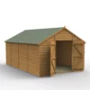 Forest Garden 10x15 Apex Dip Treated Shiplap Wooden Shed With Floor - Assembly Service Included