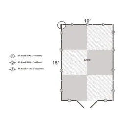 Forest Garden 10x15 Ft Apex Overlap Wooden Shed With Floor -Plant Garden World forest garden 10x15 ft apex overlap wooden shed with floor5013053192818 02t