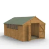 Forest Garden 10x15 Ft Apex Shiplap Wooden Shed With Floor - Assembly Service Included