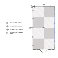 Forest Garden 10x20 Apex Dip Treated Shiplap Wooden Shed With Floor - Assembly Service Included 17 Forest Garden 10x20 Apex Dip Treated Shiplap Wooden Shed With Floor - Assembly Service Included -Plant Garden World forest garden 10x20 apex dip treated shiplap wooden shed with floor assembly service included5013053192962 02t