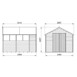 Forest Garden 10x8 Apex Pressure Treated Overlap Wooden Shed With Floor - Assembly Service Included 10 Forest Garden 10x8 Apex Pressure Treated Overlap Wooden Shed With Floor - Assembly Service Included -Plant Garden World forest garden 10x8 apex pressure treated overlap wooden shed with floor assembly service included5013053177969 01t bq