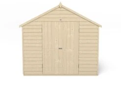 Forest Garden 12x8 Ft Apex Overlap Wooden 2 Door 6 Windows Shed With Floor - Assembly Service Included -Plant Garden World forest garden 12x8 ft apex overlap wooden 2 door 6 windows shed with floor assembly service included5013053177990 02c bq