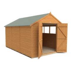 Forest Garden 12x8 Ft Apex Shiplap Wooden 2 Door 6 Windows Shed With Floor - Assembly Service Included 23 Forest Garden 12x8 Ft Apex Shiplap Wooden 2 Door 6 Windows Shed With Floor - Assembly Service Included -Plant Garden World forest garden 12x8 ft apex shiplap wooden 2 door 6 windows shed with floor assembly service included5013053178850 03c bq