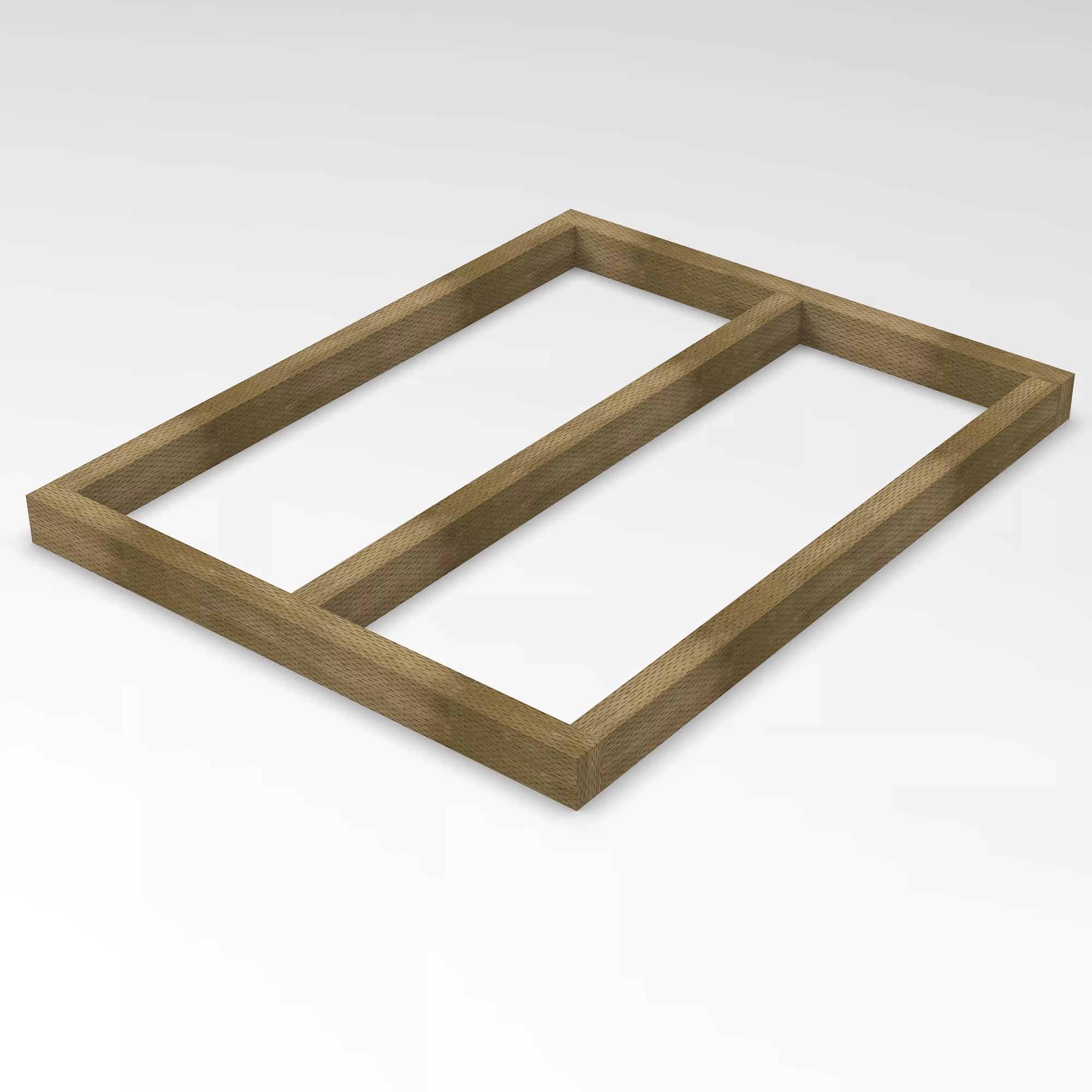 Forest Garden 4x3 Timber Shed Base (L) 94cm X (W) 0.12cm