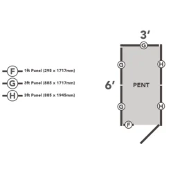 Forest Garden 6x3 Ft Pent Shiplap Wooden Shed With Floor - Assembly Service Included -Plant Garden World forest garden 6x3 ft pent shiplap wooden shed with floor assembly service included5013053182758 02t bq