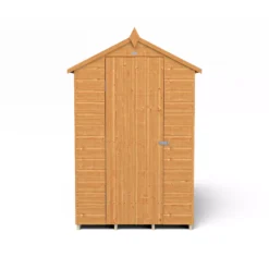 Forest Garden 6x4 Ft Apex Shiplap Wooden Shed With Floor (Base Included) -Plant Garden World forest garden 6x4 ft apex shiplap wooden shed with floor base included 5013053178683 04c bq