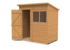 Forest Garden 6x4 Pent Dip Treated Overlap Wooden Shed With Floor (Base Included) - Assembly Service Included 10 Forest Garden 6x4 Pent Dip Treated Overlap Wooden Shed With Floor (Base Included) - Assembly Service Included -Plant Garden World forest garden 6x4 pent dip treated overlap wooden shed with floor base included assembly service included5013053178362 21c bq