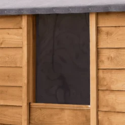 Forest Garden 6x4 Reverse Apex Dip Treated Overlap Wooden Shed With Floor (Base Included) - Assembly Service Included -Plant Garden World forest garden 6x4 reverse apex dip treated overlap wooden shed with floor base included assembly service included5013053178133 39c bq