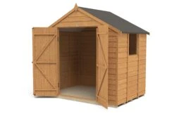 Forest Garden 7x5 Apex Dip Treated Overlap Wooden Shed With Floor -Plant Garden World forest garden 7x5 apex dip treated overlap wooden shed with floor5013053177778 21c bq