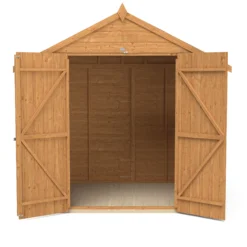 Forest Garden 7X5 Apex Dip Treated Shiplap Shed With Floor - Assembly Service Included -Plant Garden World forest garden 7x5 apex dip treated shiplap shed with floor assembly service included5013053182741 05c bq