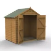 Forest Garden 7x5 Apex Dip Treated Shiplap Wooden Shed With Floor (Base Included) - Assembly Service Included