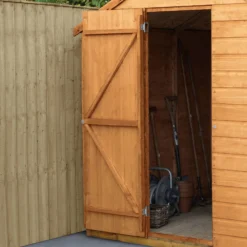 Forest Garden 7x5 Ft Pent Shiplap Wooden 2 Windows Shed With Floor (Base Included) - Assembly Service Included -Plant Garden World forest garden 7x5 ft pent shiplap wooden 2 windows shed with floor base included assembly service included5013053178959 06i bq