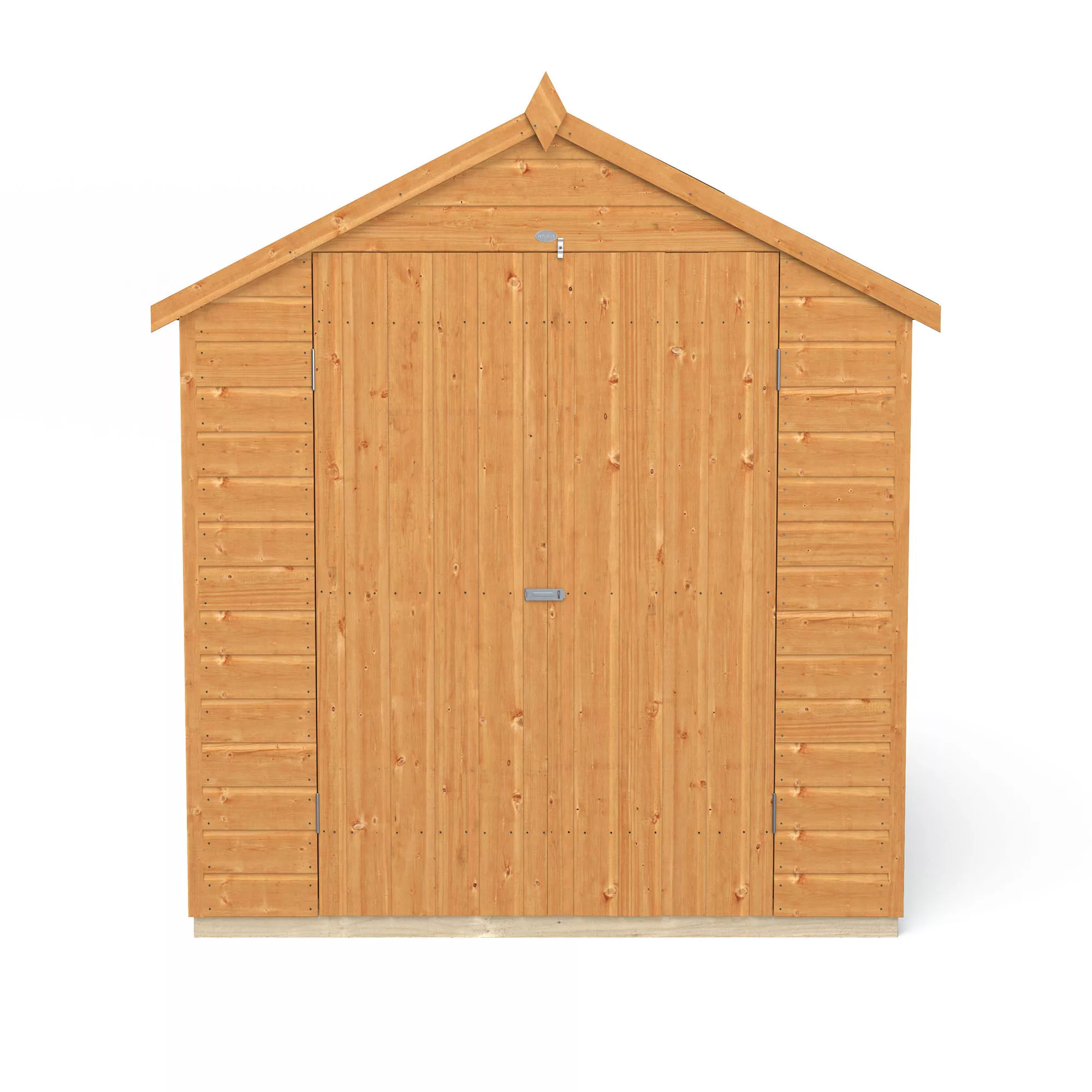 Forest Garden 8x6 Ft Apex Shiplap Wooden 2 Door 2 Windows Shed With Floor - Assembly Service Included 5 Forest Garden 8x6 Ft Apex Shiplap Wooden 2 Door 2 Windows Shed With Floor - Assembly Service Included - Image 5