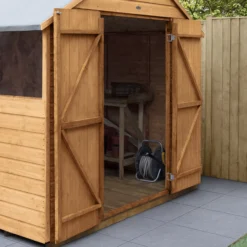 Forest Garden 8x6 Ft Apex Shiplap Wooden 2 Door 2 Windows Shed With Floor - Assembly Service Included 26 Forest Garden 8x6 Ft Apex Shiplap Wooden 2 Door 2 Windows Shed With Floor - Assembly Service Included -Plant Garden World forest garden 8x6 ft apex shiplap wooden 2 door 2 windows shed with floor assembly service included5013053178775 05i bq