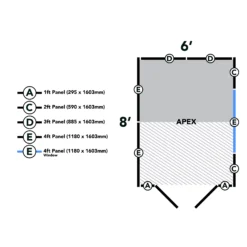 Forest Garden 8x6 Ft Apex Shiplap Wooden 2 Door 2 Windows Shed With Floor - Assembly Service Included 38 Forest Garden 8x6 Ft Apex Shiplap Wooden 2 Door 2 Windows Shed With Floor - Assembly Service Included -Plant Garden World forest garden 8x6 ft apex shiplap wooden 2 door 2 windows shed with floor assembly service included5013053178775 05t bq