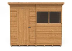 Forest Garden 8x6 Pent Dip Treated Overlap Wooden Shed With Floor (Base Included) - Assembly Service Included 9 Forest Garden 8x6 Pent Dip Treated Overlap Wooden Shed With Floor (Base Included) - Assembly Service Included -Plant Garden World forest garden 8x6 pent dip treated overlap wooden shed with floor base included assembly service included5013053178560 02c bq