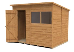 Forest Garden 8x6 Pent Dip Treated Overlap Wooden Shed With Floor (Base Included) - Assembly Service Included 10 Forest Garden 8x6 Pent Dip Treated Overlap Wooden Shed With Floor (Base Included) - Assembly Service Included -Plant Garden World forest garden 8x6 pent dip treated overlap wooden shed with floor base included assembly service included5013053178560 21c bq