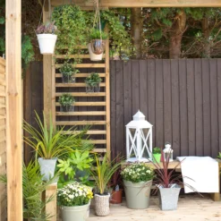 Forest Garden Dining Rectangular Pergola, (H)2400mm (W)3040mm -Plant Garden World forest garden dining rectangular pergola h 2400mm w 3040mm5013053139998 04i