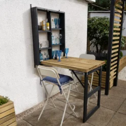 Forest Garden Fold Down Timber Garden Bar (Base Not Required)