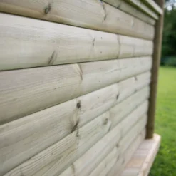 Forest Garden Hexagonal Gazebo With Timber Roof, (W)4.26m (D)3.69m -Plant Garden World forest garden hexagonal gazebo with timber roof w 4 26m d 3 69m5013053163412 05i