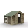 Forest Garden Lean To Shed Kit, (H)2133mm (W)2646mm (D)2420mm - Assembly Service Included