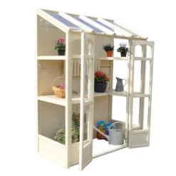 Forest Garden Natural Timber 5x2 Greenhouse -Plant Garden World forest garden natural timber 5x2 greenhouse5013053176375 04c