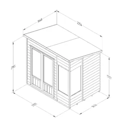Forest Garden Oakley 7x5 Pent Overlap Solid Wood Summer House With Double Door 9 Forest Garden Oakley 7x5 Pent Overlap Solid Wood Summer House With Double Door -Plant Garden World forest garden oakley 7x5 pent overlap solid wood summer house with double door5013053188507 01t bq