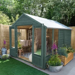 Forest Garden Oakley 8x10 Apex Overlap Solid Wood Summer House With Double Door 8 Forest Garden Oakley 8x10 Apex Overlap Solid Wood Summer House With Double Door -Plant Garden World forest garden oakley 8x10 apex overlap solid wood summer house with double door5013053188781 03i bq