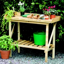 Forest Garden Potting Bench -Plant Garden World forest garden potting bench5013053133569 03c