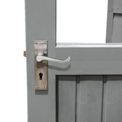 Forest Retreat 6X4 Apex Pressure Treated Overlap Grey Shed With Floor - Assembly Service Included -Plant Garden World forest retreat 6x4 apex pressure treated overlap grey shed with floor assembly service included5013053176504 37c bq