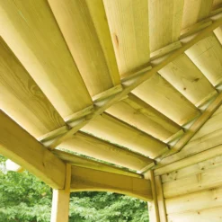 Forest Venetian Corner Arbour, (H)2500mm (W)2330mm (D)1610mm - Assembly Required -Plant Garden World forest venetian corner arbour h 2500mm w 2330mm d 1610mm assembly required5013053139745 15i