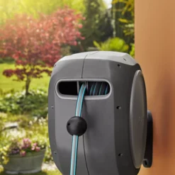 Gardena Wall-mounted Hose Reel (L)30m 6 Gardena Wall-mounted Hose Reel (L)30m -Plant Garden World gardena wall mounted hose reel l 30m4066407001770 01i bq