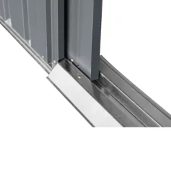 GoodHome Basic 1.62 X 0.98m Pent Grey Shed -Plant Garden World goodhome basic 1 62 x 0 98m pent grey shed5059340270623 39c