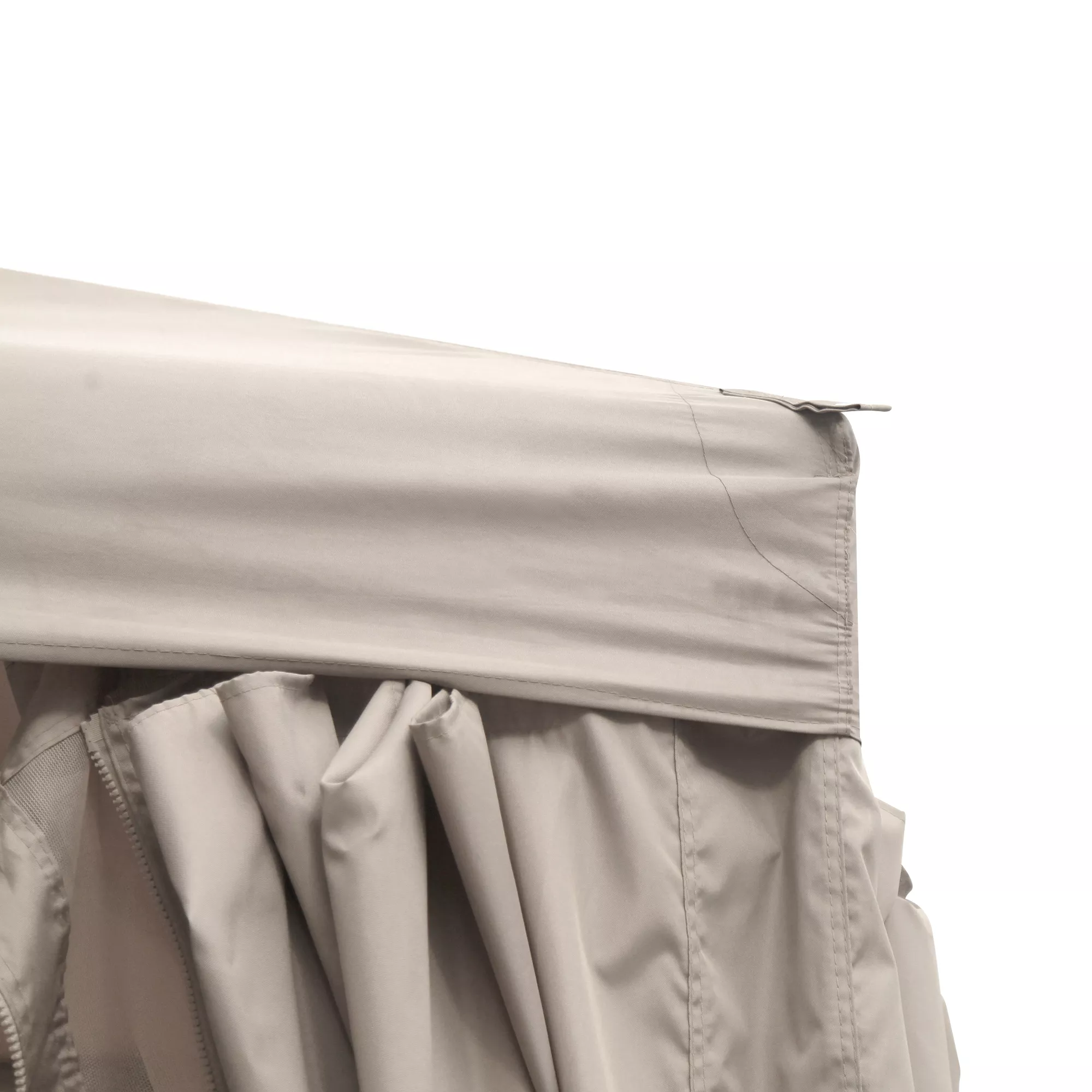 GoodHome Preston Taupe Square Gazebo, (W)3m (D)3m - Assembly Required 5 GoodHome Preston Taupe Square Gazebo, (W)3m (D)3m - Assembly Required - Image 5