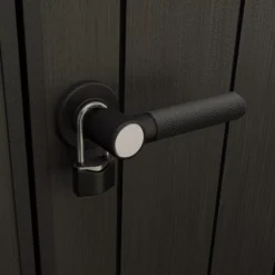 Keter Artisan 7x7 Ft Pent Tongue & Groove Grey Plastic Shed With Floor -Plant Garden World keter artisan 7x7 ft pent tongue groove grey plastic shed with floor7290106933989 15i bq