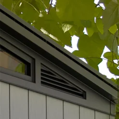 Keter Artisan 7x7 Ft Pent Tongue & Groove Grey Plastic Shed With Floor -Plant Garden World keter artisan 7x7 ft pent tongue groove grey plastic shed with floor7290106933989 16i bq