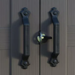 Keter Factor 8x8 Apex Beige Plastic Shed With Floor -Plant Garden World keter factor 8x8 apex beige plastic shed with floor7290103664954 36c