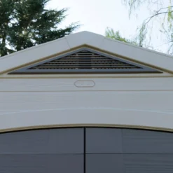 Keter Factor 8x8 Apex Beige Plastic Shed With Floor -Plant Garden World keter factor 8x8 apex beige plastic shed with floor7290103664954 37c