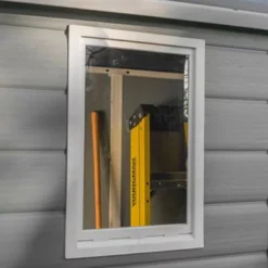 Keter Manor 6x4 Ft Gable Grey Plastic Shed With Floor -Plant Garden World keter manor 6x4 ft gable grey plastic shed with floor7290103660352 02i BQ